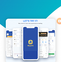 YOU CAN USE SMART PHONE TO TRADING CRYPTOCURRENCY USING ROYAL Q BOT